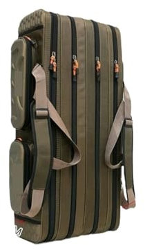 Rutentasche Multifunktionale Angelrute Tasche 2/3/4 Schichten 80CM-130CM Angelgerät Taschen Oxford Angeln Reel Getriebe Lagerung Fall Rutentaschen(4 Layer 80cm)