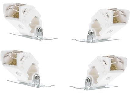 Cabilock 4sätze Kunststoff-vorhangschloss Für -jalousien-kordelschloss -vorhangschloss Als Vorhangzubehör Langlebiges Vorhangschlosszubehör