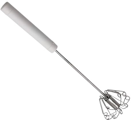 Kitchen Whisk - Practical Stainless Steel Whisk, Hand Whisk, Milk Frother Mixer, Stirring Rod for Coffee, Milk, Baking, Kitchen, Stirring, Mixing, Beating