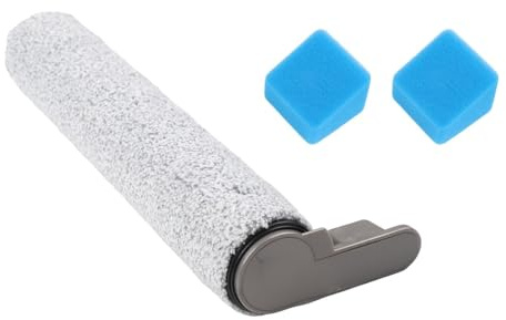 Homeponnew Kit di spazzole a rullo e filtro in spugna per aspirapolvere senza fili a umido e a secco JONR ED12 Pro, set di pezzi di ricambio A