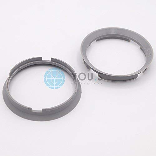 2 x ZENTRIERRINGE DISTANZRING für ALUFELGEN Z30D 76,9-71,6 mm Brock, Keskin, Tuning, Motec, Oxigin, RC, Tomason, Wheelworld, Advanti