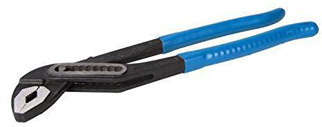 Silverline Slim Jaw Waterpump Pliers Length 180mm - Jaw 45mm (594941) Multi-colour