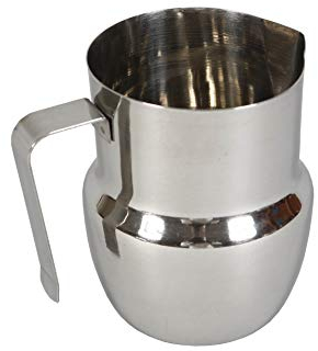 thesecrethome.es Jarra LECHERA Acero Inoxidable 600 ML | Jarra para ESPUMAR HOSTELERIA