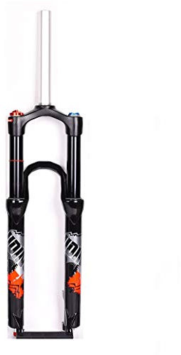 VPPV Mountainbike Federgabel 27,5 Zoll, Aluminiumlegierung Rennrad Radfahren Trekking 1-1/8 Disc Einstellbare Dämpfung Federweg 120mm (Farbe : A, Size : 26 inch)