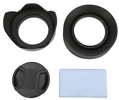 Set Paraluce 4 in 1 con Paraluce in Gomma, Paraluce Lotus e Panno per la Pulizia (67 mm)