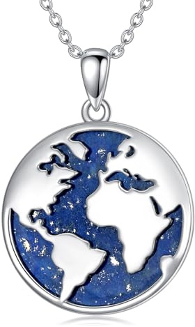 PROESS Saint Michael/Evil Eye/Memento Mori/Lebensbaum/Feuerwehrmann/Dreizack/Cruzifix Halskette 925 Sterling Silber Wikinger Anhänger Kette Schmuck Religiöse Geschenke für Frauen Männer | Inspirierender nautischer Schmuck mit Aufschrift I'd be Lost Without You, Geschenk für Absolventen, Geburtstag, Weihnachten