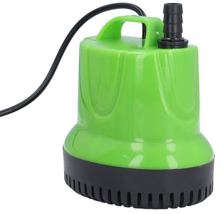Bomba Sumergible para Uso General, 100 W, 1189 GPH, Bomba de Fuente para Tanque de Peces Acuáticos con de Elevación de 14,8 Pies, Protector Inteligente de Calefacción en