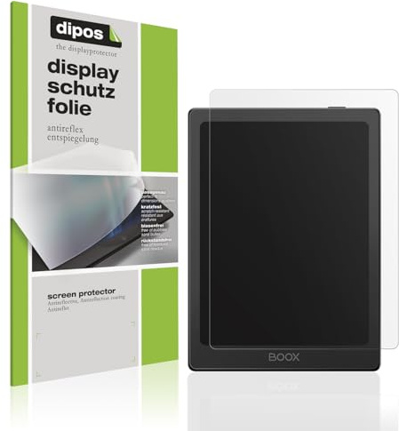 dipos 2x Displayschutzfolie matt für Onyx Boox Go 6 | Antireflex, entspiegelnd, passt perfekt, Ultra-Dünn, kratzfest, blasenfrei, Fingerprint-kompatibel, selbstklebend