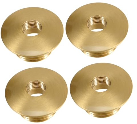 CIYODO 4pcs Lamp Shade Adapter Rings Bulb Holder Screws Metal Nut Screw Threaded Lamp Holder Fittings for Lampshade