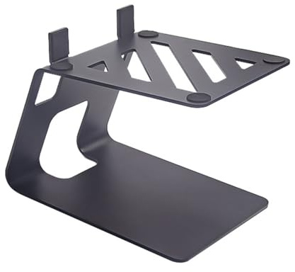 Supporto per altoparlante da tavolo in metallo professionale per monitor da studio rack di gestione del calore per altoparlante compatibile Bluetooth in metallo resistente