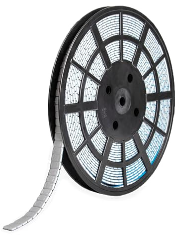 LST Stahl Klebegewichte 1200 x 5 g auf Rolle grau epoxidbeschichtet – selbstklebende Auswuchtgewichte für Alu- & Leichtmetallfelgen - korrosionsbeständig langlebig - für Werkstatt & Reifenservice