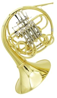 Waldhorn Instrument B Dur Vier Klappen Einreihig Zweireihig Professionell