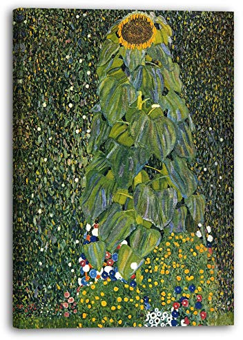 Leinwand (70x100cm): Gustav Klimt - Die Sonnenblume (1907)