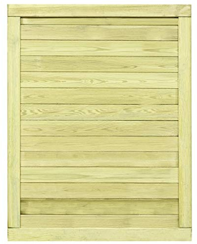 Festnight Portillon en Bois Clôtures de Jardin Clôtures et barrières Portail de Jardin pour Jardin ou Patio 100 x 125 cm