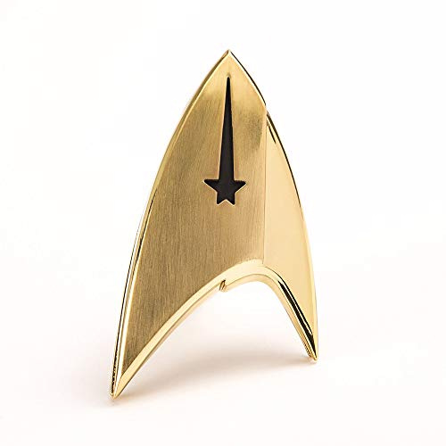 STAR TREK Discovery Command Badge Gold, Gold, Einheitsgröße