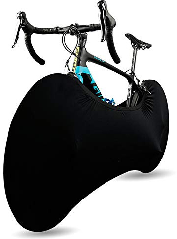 WEISGJA Bike Cover, Bicycle Wheel Cover, Outdoor Indoor Anti-dust Cover for Mountain Bike, Washable Elastic Bicycle Protective Gear Tire Package for Mountain, Road, MTB Bikes