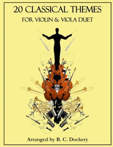 20 Classical Themes for Violin and Viola Duet