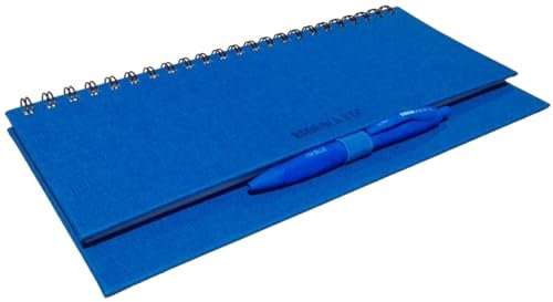 Scadenziario Desk planner calendario ufficio da tavolo arancione per appuntamenti 2026 settimanale F.to 30 x 13 cm con penna + omaggio penna a scatto e segnalibro
