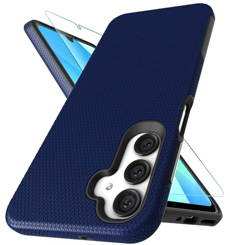 Case Collection para Funda Samsung A16 5G y 2X Protector Pantalla, Protección de Doble Capa, Carcasa Resistente de Grado Militar con Acabado Mate para Funda Samsung Galaxy A16 5G