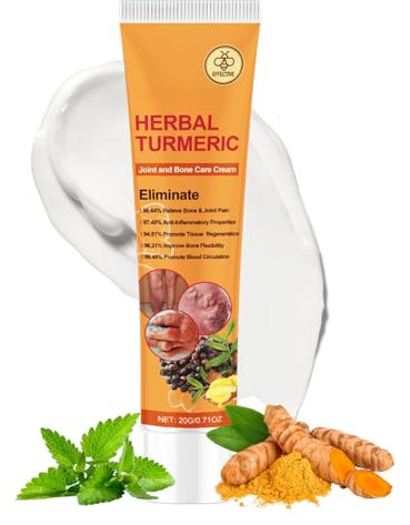Herbal Turmeric Arthritis 𝐏𝐚𝐢𝐧 𝐑𝐞𝐥𝐢𝐞𝐟 𝐆𝐞𝐥,Arthritis 𝐏𝐚𝐢𝐧 𝐑𝐞𝐥𝐢𝐞𝐟 𝐂𝐫𝐞𝐚𝐦,Ultra Strength Joint 𝐏𝐚𝐢𝐧 𝐑𝐞𝐥𝐢𝐞𝐟 𝐂𝐫𝐞𝐚𝐦 for Shoulder,Back,Knee,Natural Turmeric Cream