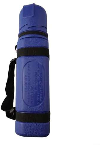 Bebykilemi Stangen-Aufbewahrungsrohr-Behälter, Köcher Fässer, Elektrodenhalter, Elektrodenhalter, 4,5/6,5 kg Kapazität, Behälter mit Riemen (klein)