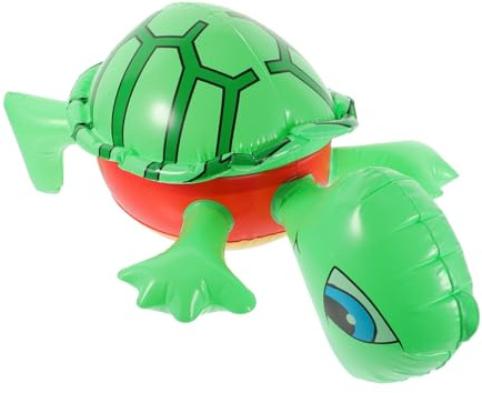 Milisten Aufblasbare Pvc Schildkröte Party Ballon Farbenfrohes Wasserspielzeug Mehrfache Wiederverwendung Leicht Zu Transportieren Für Pool Strand Camping