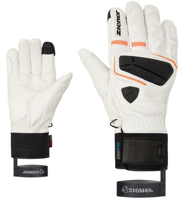 Ziener Herren GALF-Z Ski-Handschuhe/Wintersport | Primaloft Leder Touch