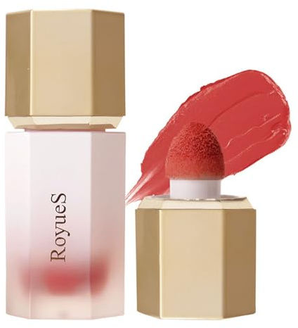 Liquid Cheek Soft Cream Rouge Blusher Makeup Long Wearing Dewy Finish Cosmetics For Women Matte Long Lasting Lightweight
