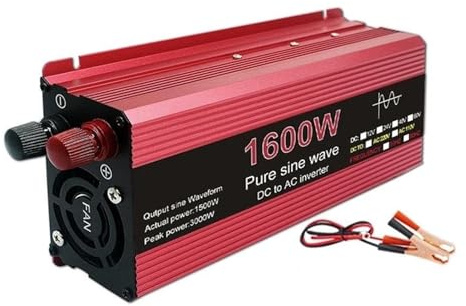 Onda Sinusoidale Convertitore Corrente 1000w 3000w 2200w 1600w Inverter Di Potenza Onda Sinusoidale 12V DC A AC 220V Convertitore Stabilizzatore 24V Solare 50hz 60hz(24V,220-240V 50HZ,1600W)