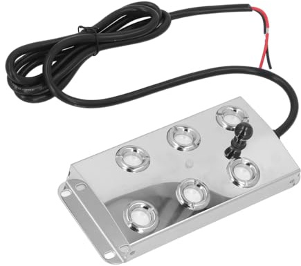 Ounfhtrttk Nebulizador Ultrasónico con Cable de 1,5 M, Silencioso, 6 Cabezales, para Estanques y Fuentes, 45-48 V CC.