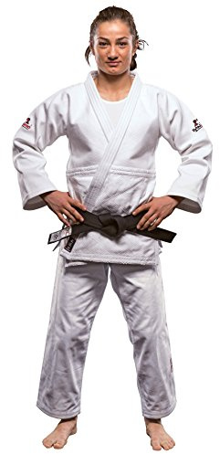 DanRho Judogi Ultimate 750 IJF Approved mit Label weiß Judoanzug Gi