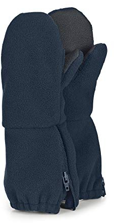 Sterntaler Stulpen-Handschuhe mit Reißverschluss, Alter: 2-3 Jahre, Größe: 2, Blau (Marine)