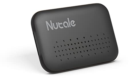 Nutale Mini Schlüsselfinder mit App - 1PCS Kaffee mit Schlüsselanhänger - Bluetooth Schlüsselfinder Kompatibel mit iOS und Android - für AutoSchlüssel Haustier oder Rucksäcke