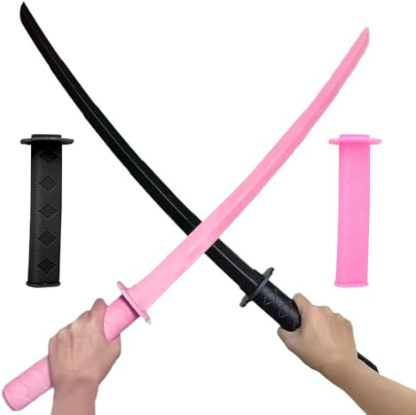 MUNSKT Jouet d'épée de samouraï rétractable, 3D Printing Fidget Knife Toy，3D Printed Toy Retractable Sword, Plastique/Cadeau de Cosplay Katana télescopique en Plastique drôle，pour Enfants Et Adultes