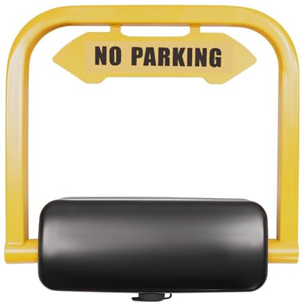 LNINNERY Parking Lock mit Fernbedienung 2 mm Stahlblech IP67 für Parkplätze Wohngebiete Einkaufszentren Hotels Büros Flughäfen