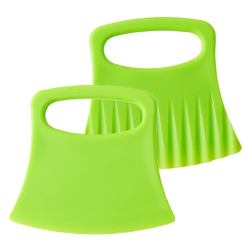 Taglierina per patate, strumento da cucina ondulato per verdure, 2 utensili da taglio per sapone per patate, multifunzionale, ondulato, per cucina, campeggio e picnic