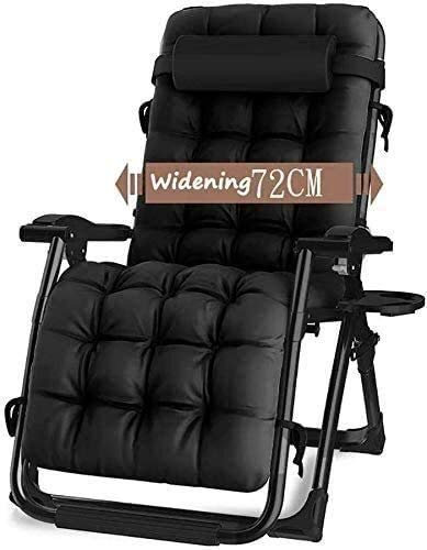 Sun Lounger Patio Liegestühle Liegender klappender Strandstuhl für die Schwerkraft Sonnenbett für Picknick -Camping -Strandbett, Büro -Lounge Stuhl für Picknick, Unterstützung von 200 kg Zero Gravity
