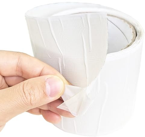 Tiruiya Nastro Biadesivo Barriera al Vapore, Nastro Extra Forte per Membrana Traspirante, Nastro Adesivo ad Alte Prestazioni per Freno a Vapore per Incollaggio Ermetico (8cm x 20m x 1 rotolo)