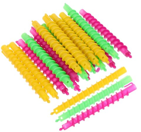 DECOMELODY 100stücke Pack Spiral Dauerwellenstäbe Lockenwickler Für Langes Haar Haarstäbe Zum Wellen Und Volumen Schaffen Für Hause Oder Salon