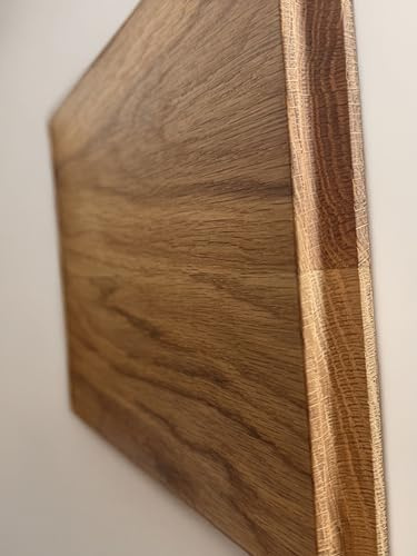 Forge Elements White Oak Wooden Cutting Chopping Board 12 with Curved Edge