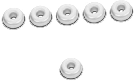 Amosfun 6 Pezzi Stampo per Ciambelle in Alluminio Antiaderente e Resistente Stampo da Forno per Dolci DIY Facile da e Conservare e Professionale