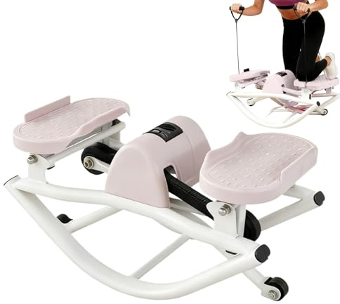 Stepper Oscillante Attrezzo Fitness Portatile a Basso Impatto con Design