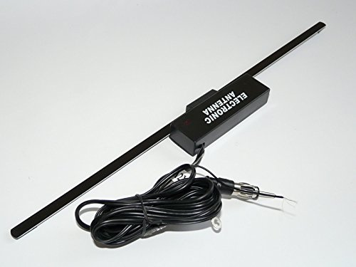 Actif Autoradio Scheiben-Antenne Am/Fm pour Intérieur Fenster - Antenne; Antenne Adhésive, Antenne de Vitre, Auto-Adhésif Surga Performance