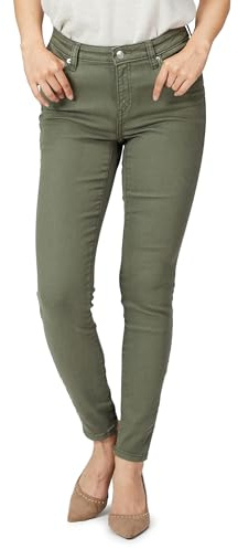 Amazon Essentials Women's Mid-Rise Stretchy Skinny Jeans