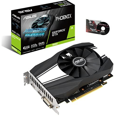 ASUS Carte Graphique GTX 1660 6G PH-GTX1660-6G