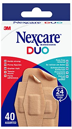 Nexcare DUO Pflaster, assortiert, 40/Pack