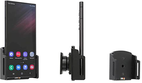 Brodit Gerätehalter 711295 | Made IN Sweden | für Smartphones - Samsung Galaxy S22 Ultra, Schwarz