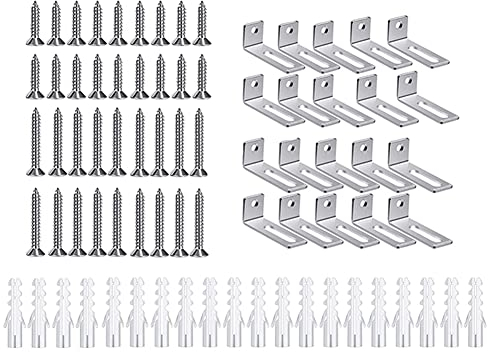 Ksrnsne Brackets Whiteboard Installation Hardware Kit Wall Hanging Kit for Hanging Whiteboard School Office