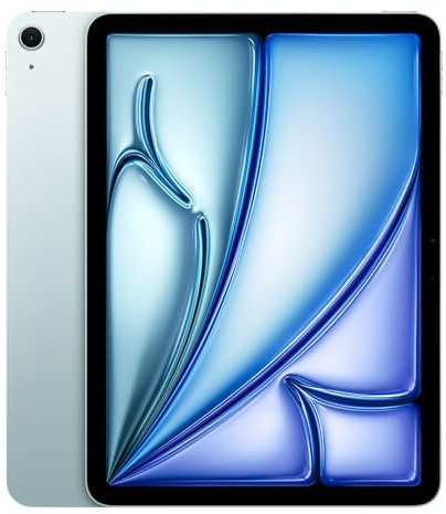 Apple 2024 iPad Air (11-pollici, Wi-Fi + Cellular, 128GB) - Blu (Ricondizionato)