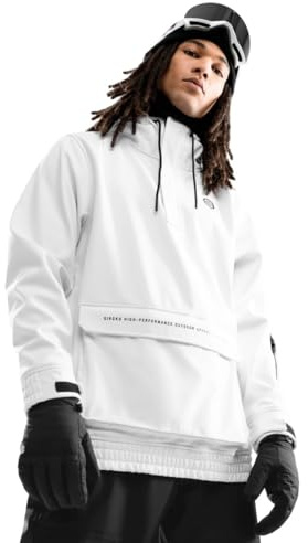 SIROKO - Snowboardjacke mit Kängurutasche W3 Antarctica